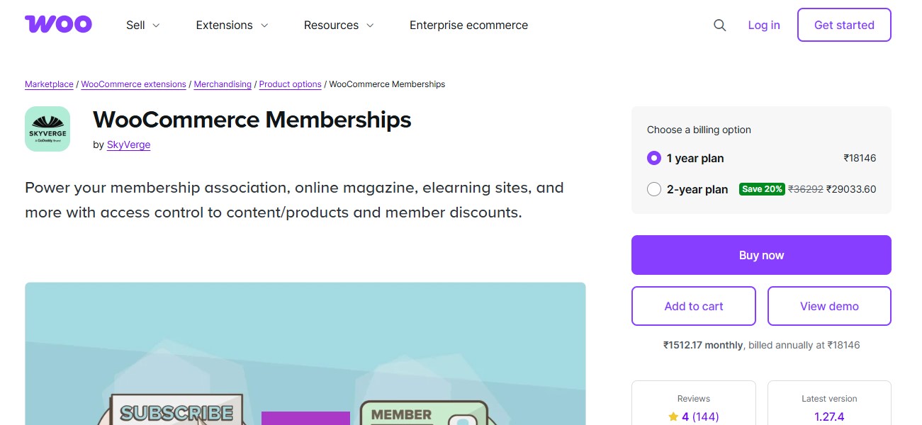 WooCommerce Memberships