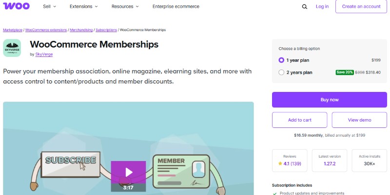 WooCommerce Subscriptions plugins