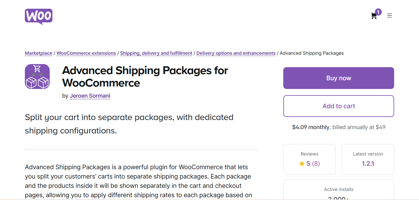 WooCommerce Multiple Shipping Addresses Plugins