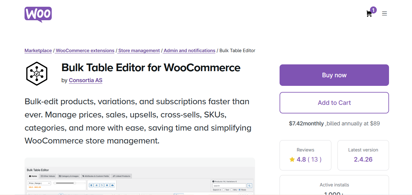 WooCommerce Bulk Product Editing Plugins