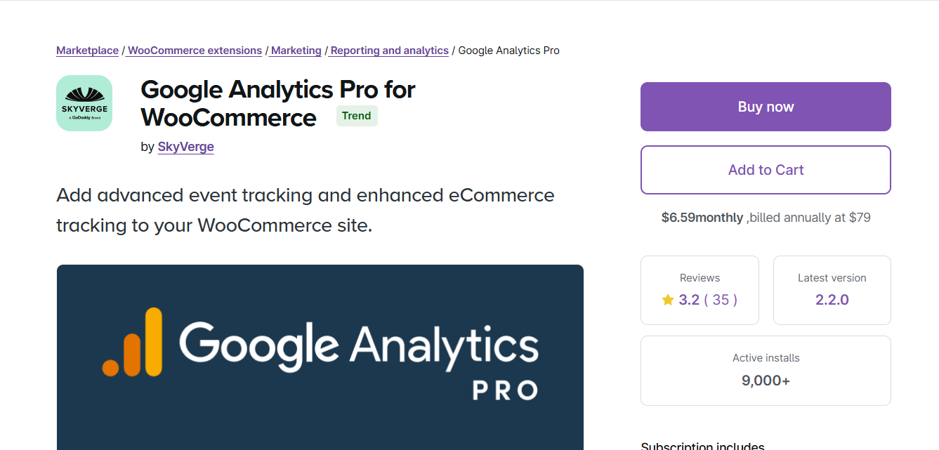 WooCommerce Analytics Plugin