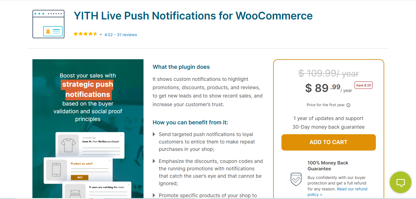 WooCommerce Push Notifications Plugins