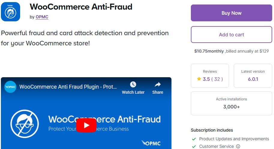 WooCommerce Anti-Fraud Plugins