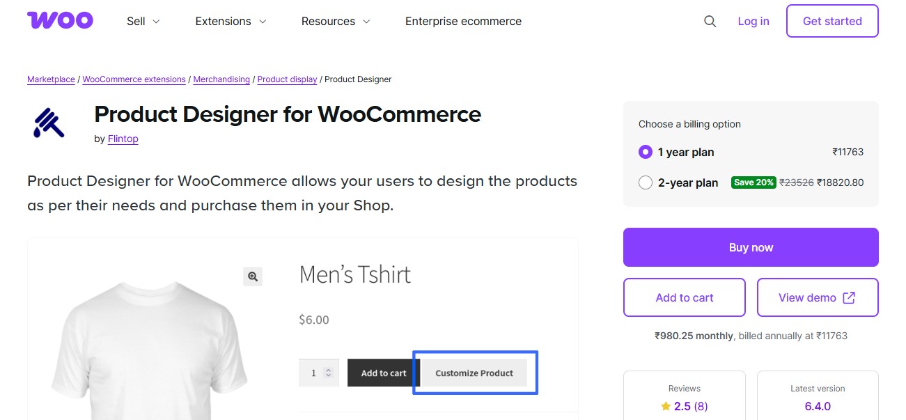 Product Designer for WooCommerce