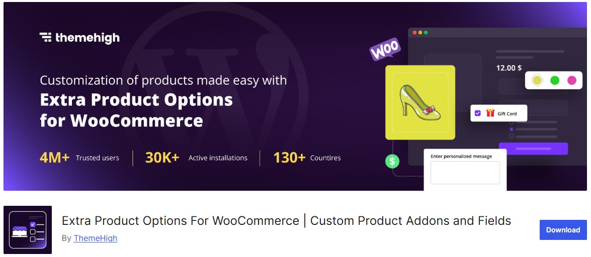 Extra Product Options