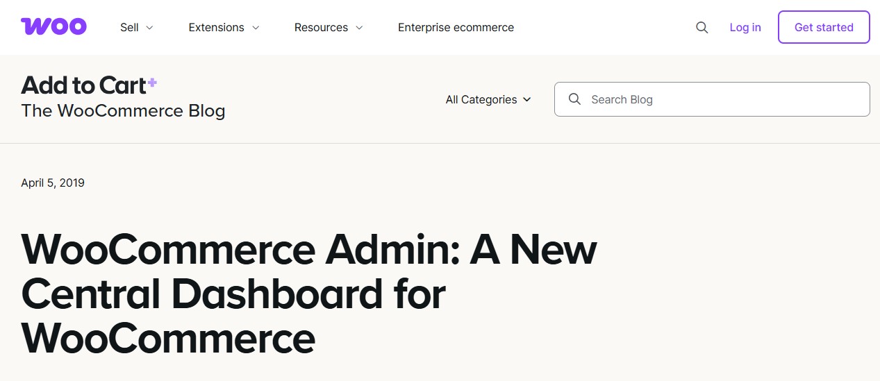 WooCommerce Admin