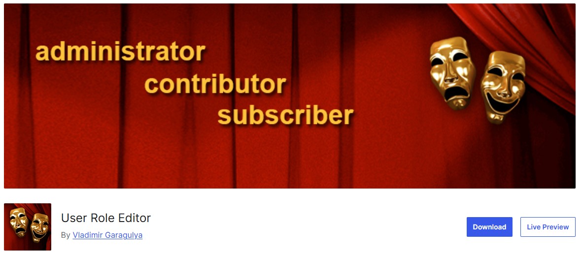 User Role Editor for WooCommerce