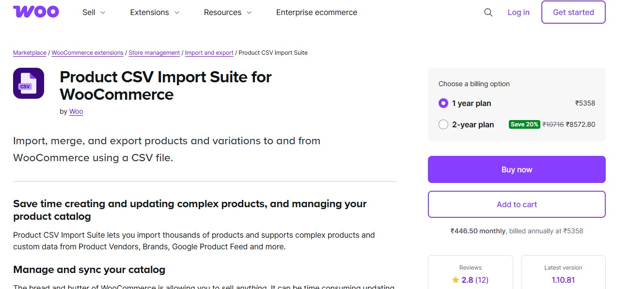 WooCommerce Product CSV Import Suite