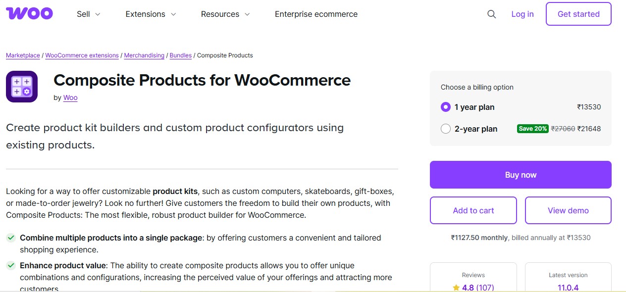 Composite Products by WooCommerce