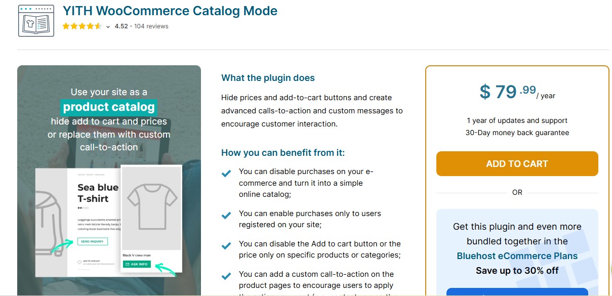 YITH WooCommerce Catalog Mode