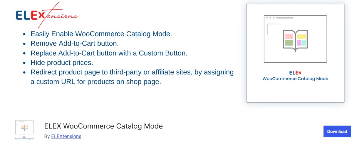 ELEX WooCommerce Catalog Mode Plugin