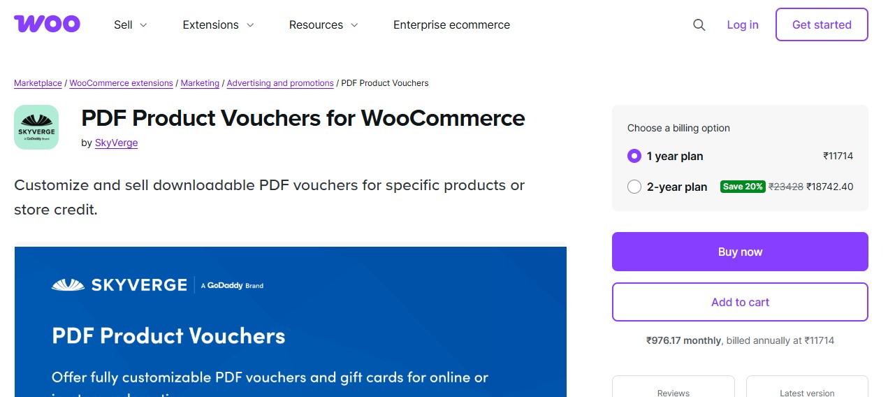 WooCommerce PDF Product Vouchers