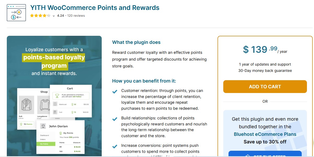 YITH WooCommerce Points and Rewards