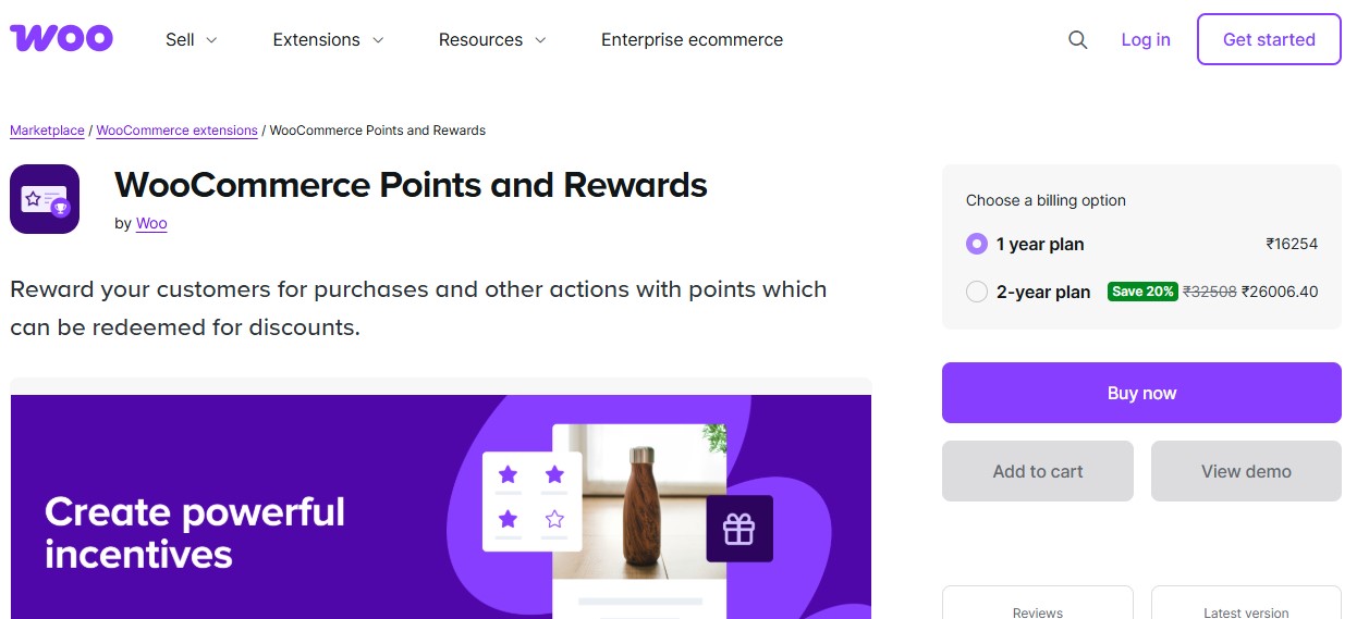 WooCommerce Points and Rewards