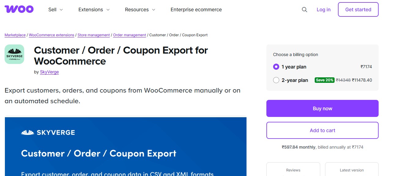WooCommerce Customer/Order/Coupon Export