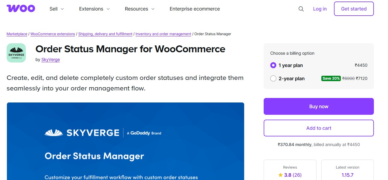 WooCommerce Order Status Manager