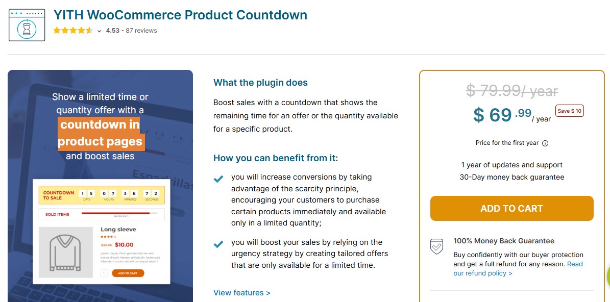 YITH WooCommerce Product Countdown