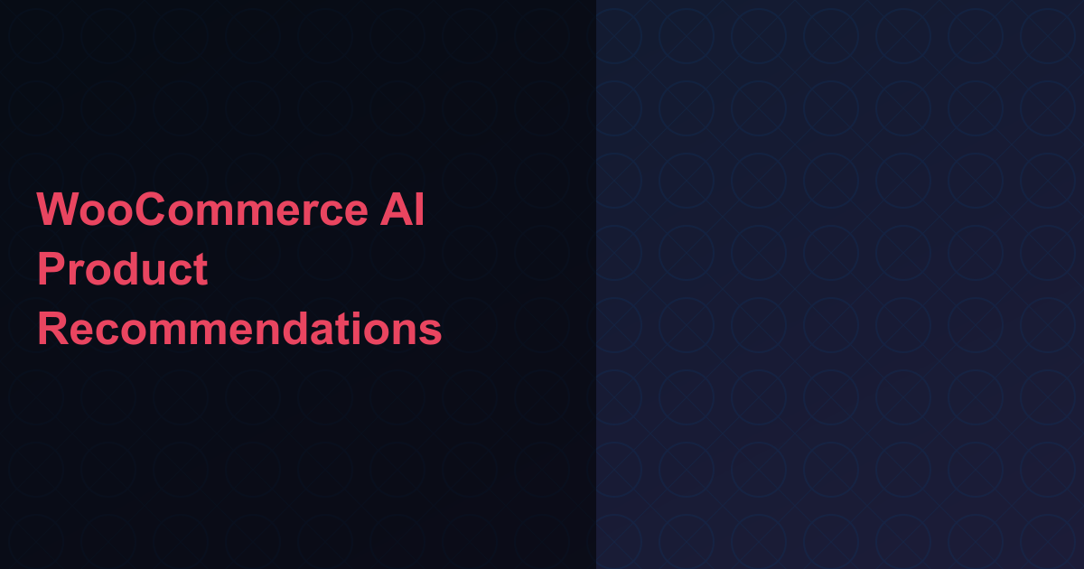 WooCommerce AI Product Recommendations