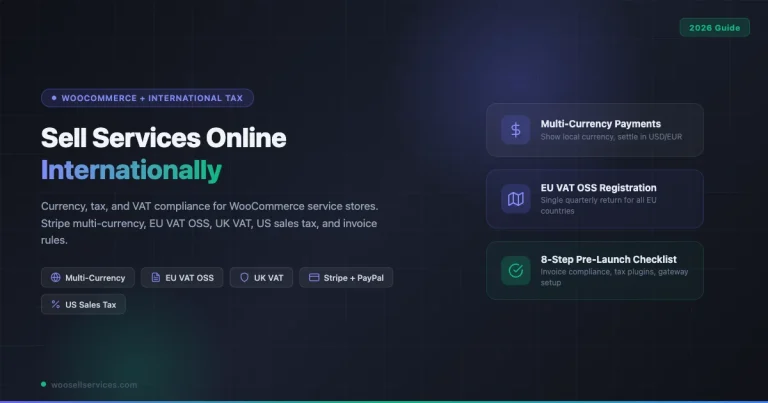 How to Sell Services Online Internationally