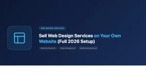 Sell web design services on your own website with WooCommerce deposits and project management