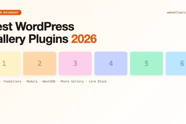 Best WordPress gallery plugins 2026 shown as colorful thumbnail grid