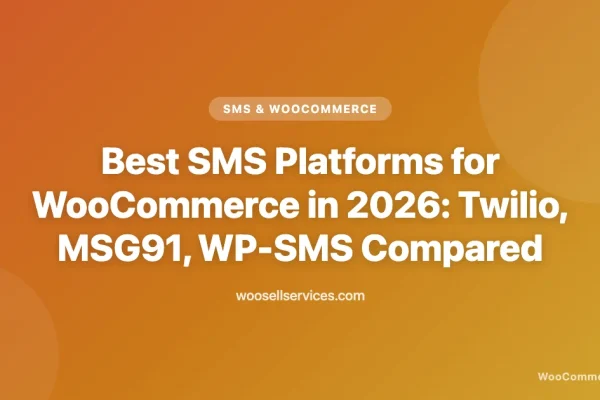 Best SMS Platforms for WooCommerce in 2026: Twilio, MSG91, WP-SMS Compared